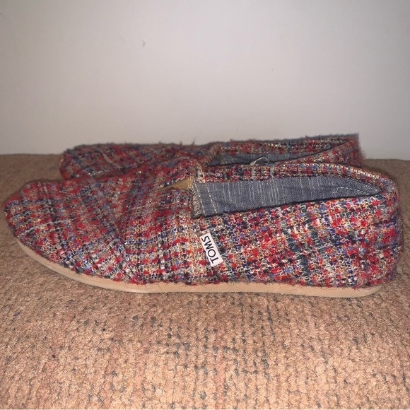Toms Multicolor Tweed Flats - Picture 5 of 9